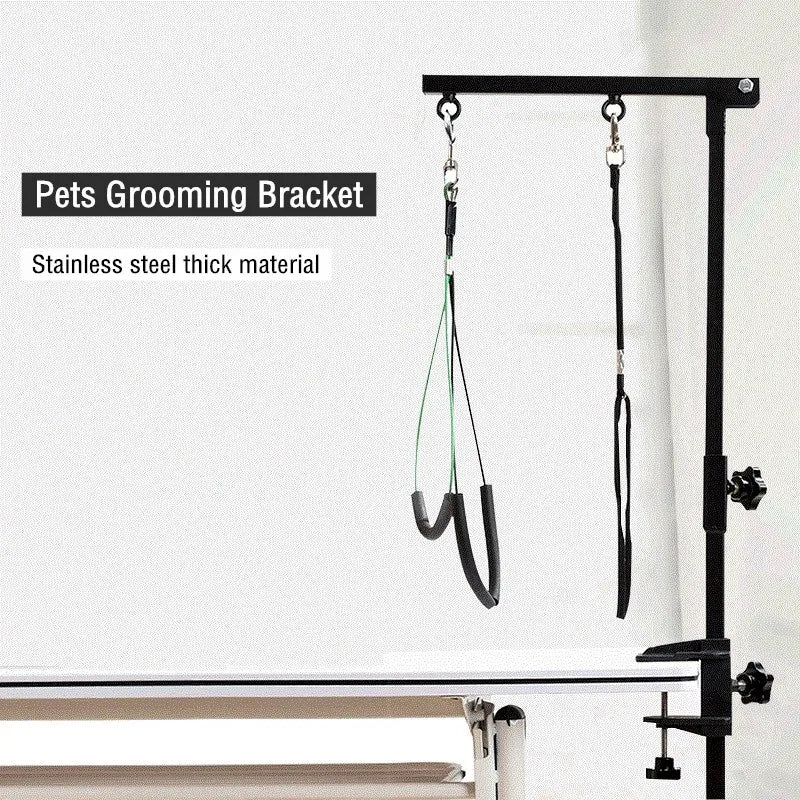 Adjustable Foldable Pet Grooming Table Arm with Sling - Image 4
