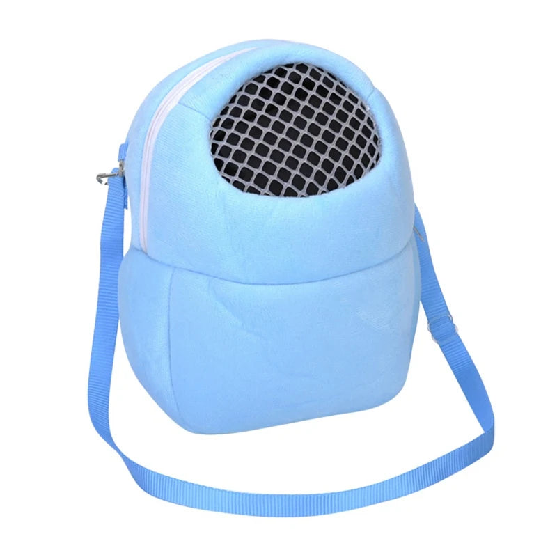 Portable Small Animal Carrier Bag for Travel - Fits Rats, Hamsters, Hedgehogs, Chinchillas, and Ferrets - Image 15