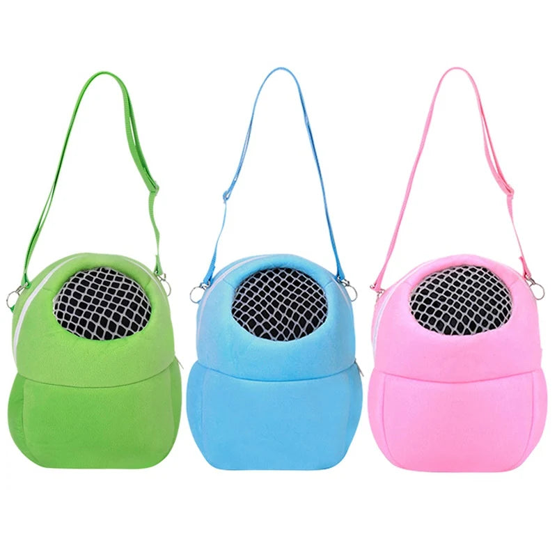 Portable Small Animal Carrier Bag for Travel - Fits Rats, Hamsters, Hedgehogs, Chinchillas, and Ferrets - Image 16