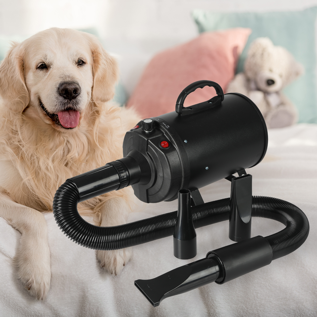 Dog Cat Pet Hair Dryer Grooming Blow Black - Image 8