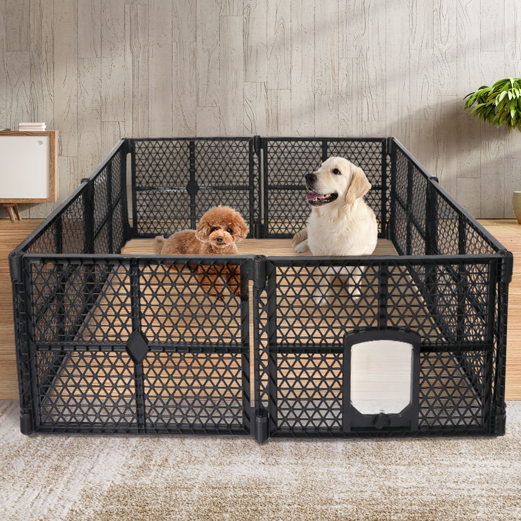 PaWz Pet Playpen Folding Dog Plastic L Large - Image 8