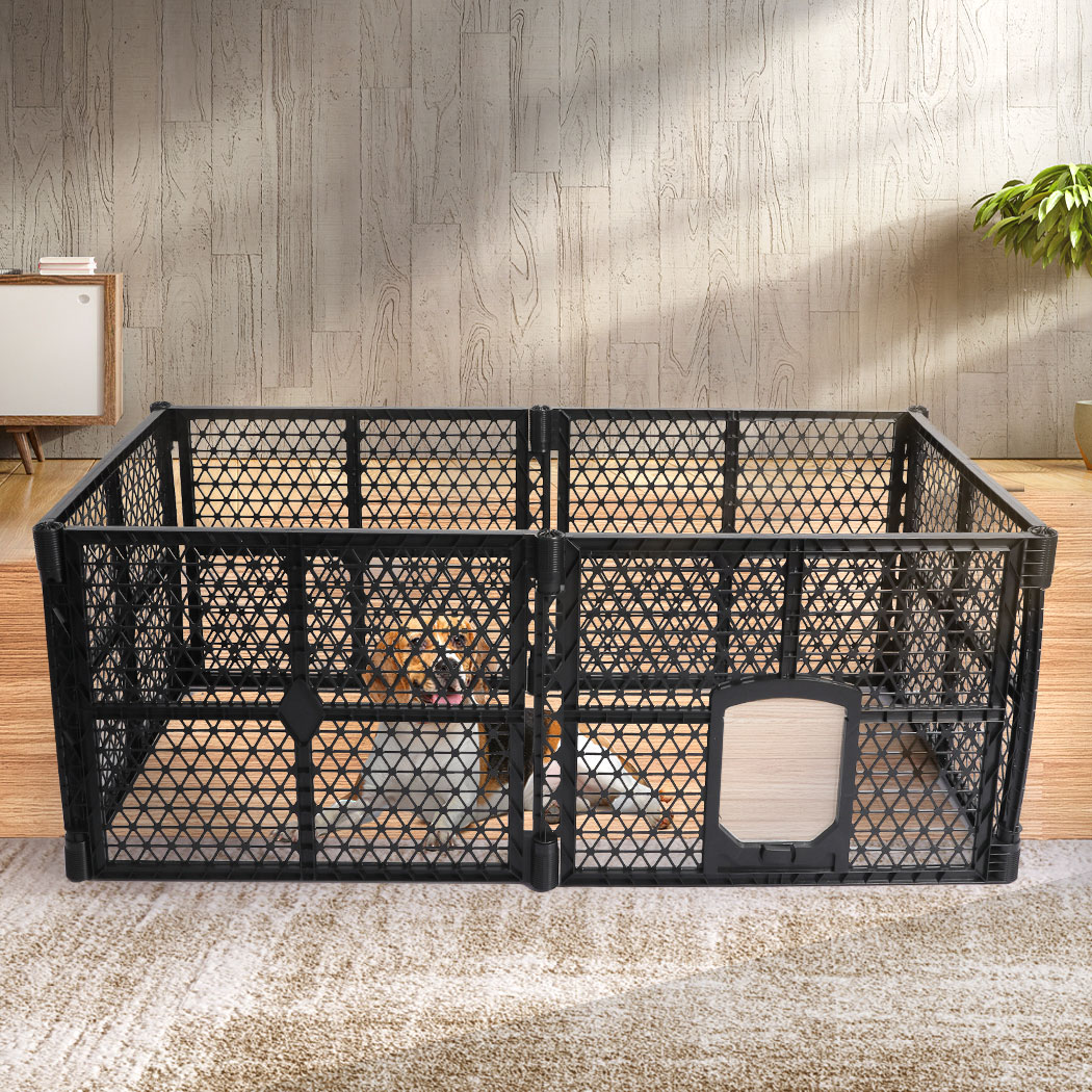 PaWz Pet Playpen Folding Dog Plastic M Medium - Image 8