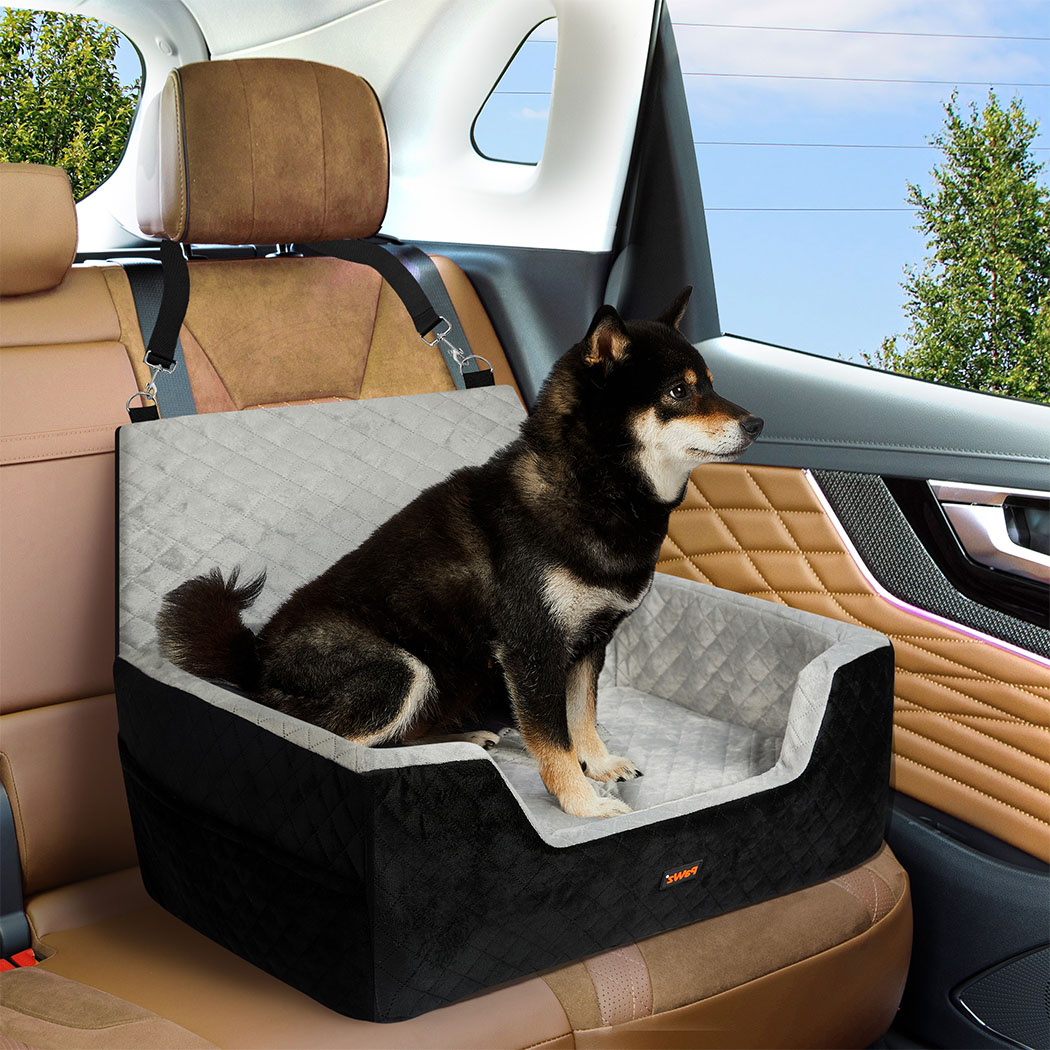 Pawz Dog Car Booster Seat Belt Pet Safe Protector Travel Bed - Image 8