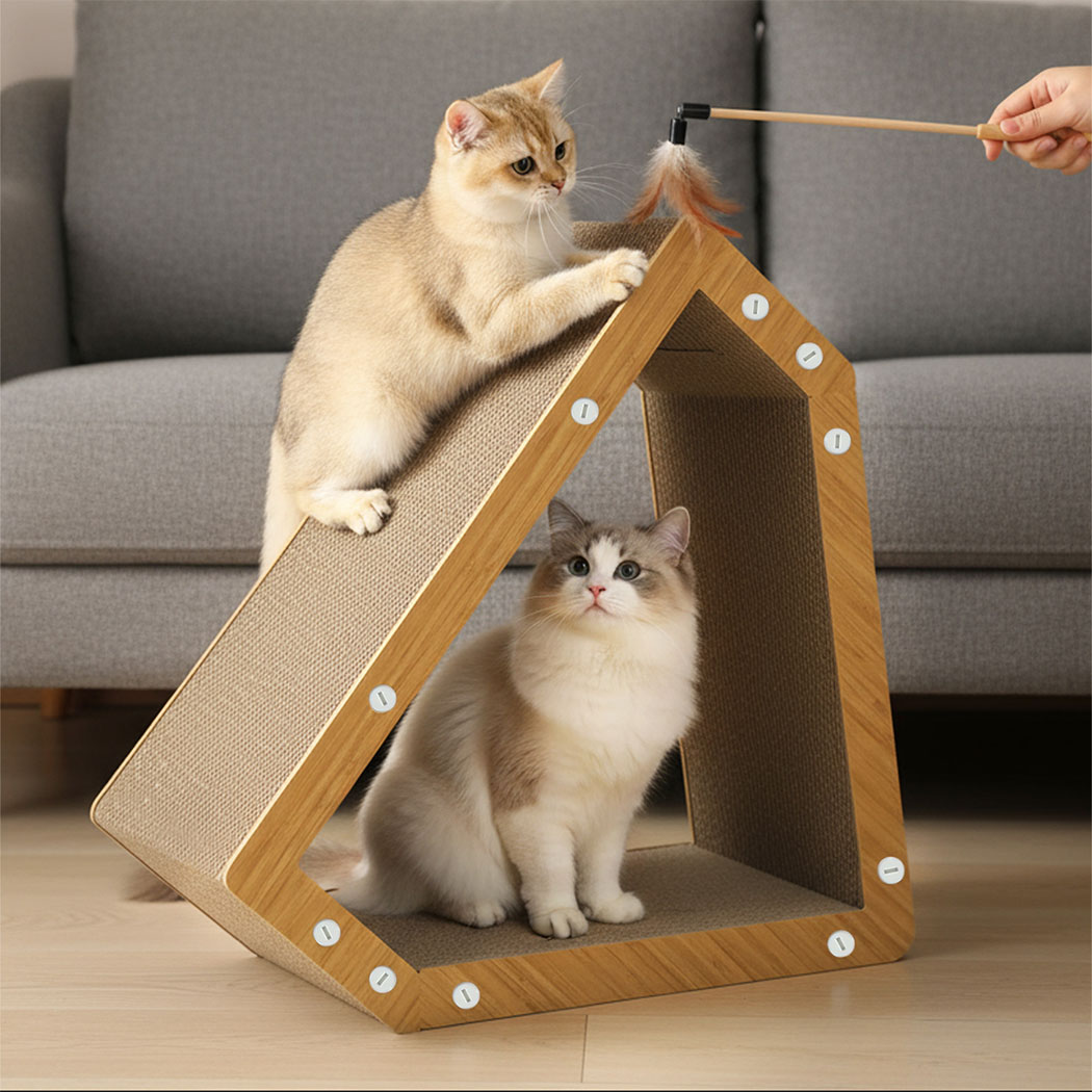 Pawz Cat Scratcher Board Scratching Cardboard - Image 8