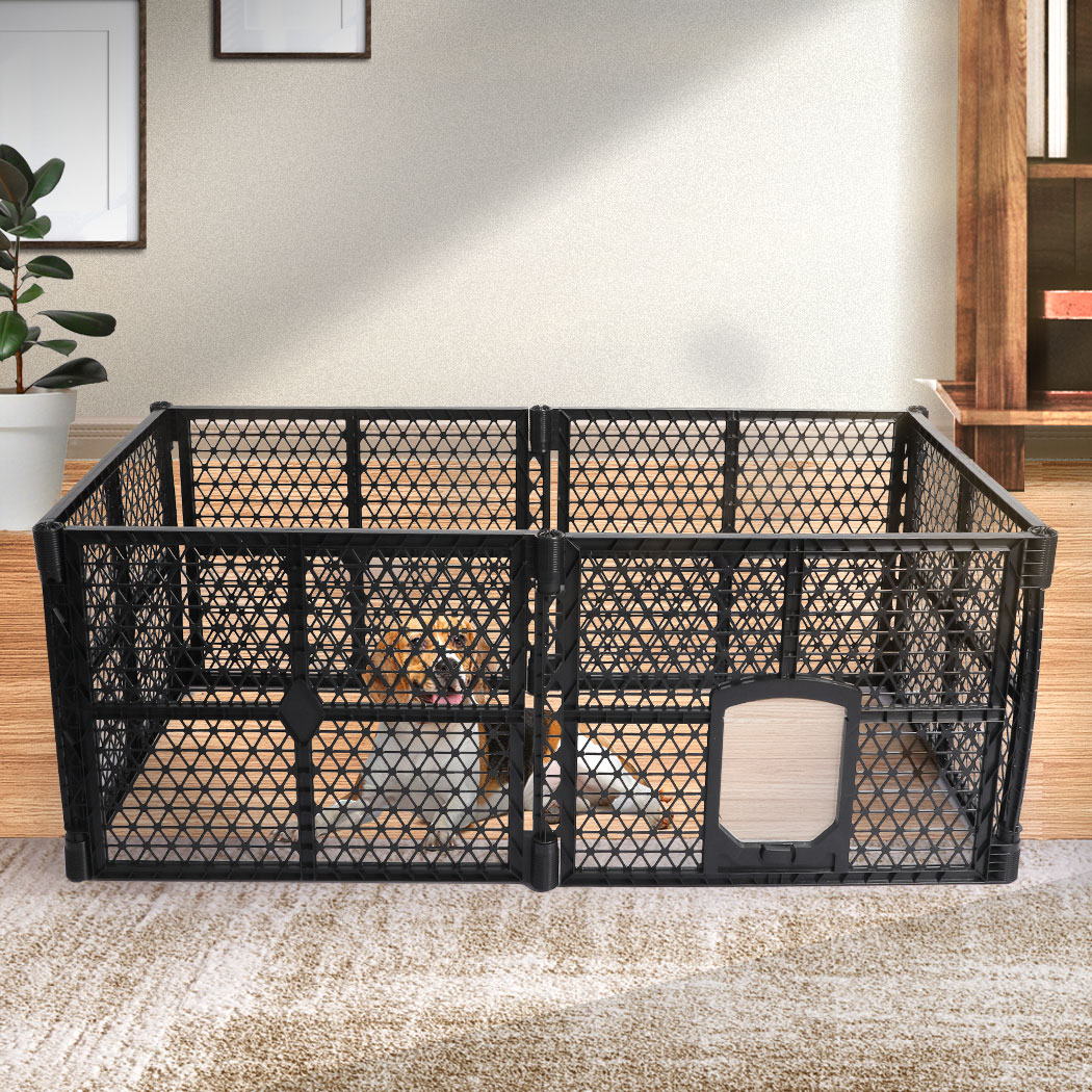 PaWz Pet Playpen Folding Dog Plastic M Medium - Image 7
