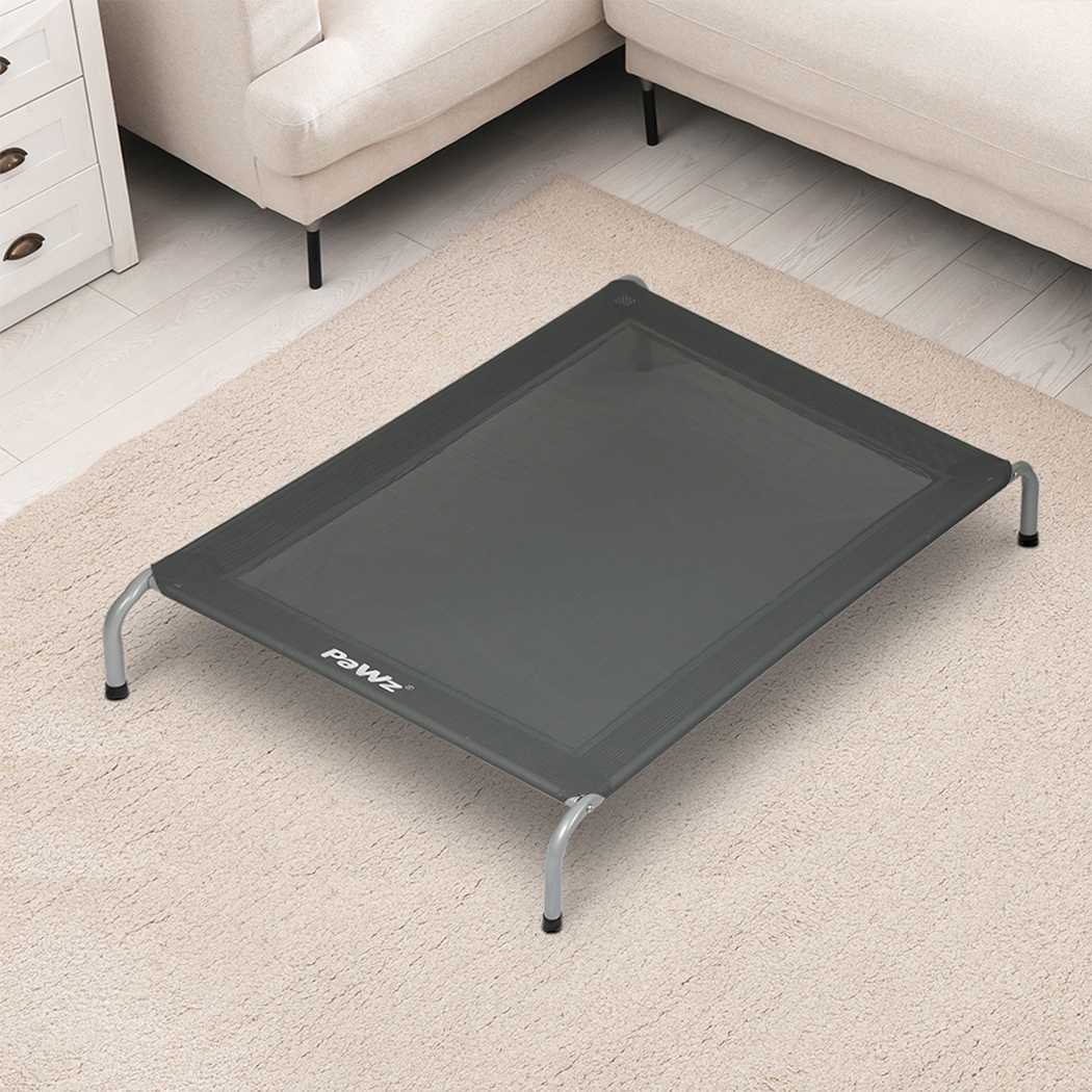 PaWz Elevated Trampoline Pet Bed Dog XL Grey X-Large - Image 7