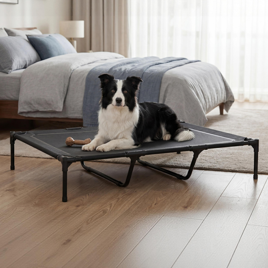 Pawz Elevated Dog Bed Heavy Duty Portable Cot Waterproof Pet Raised Bed XL Size - Image 7