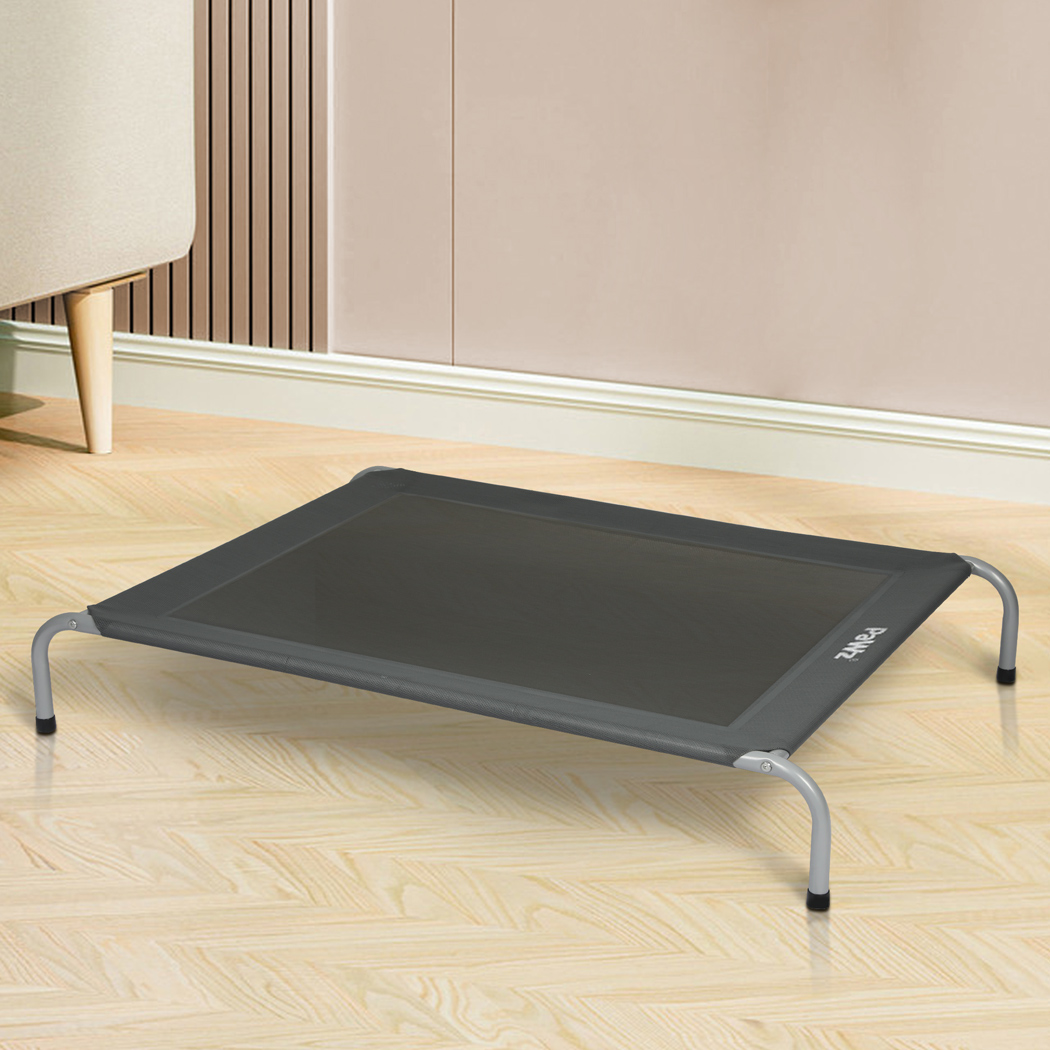 PaWz Elevated Trampoline Pet Bed Dog L Black Large - Image 8