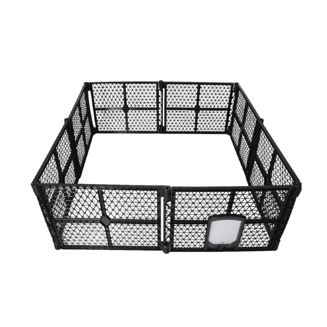 PaWz Pet Playpen Folding Dog Plastic L Large