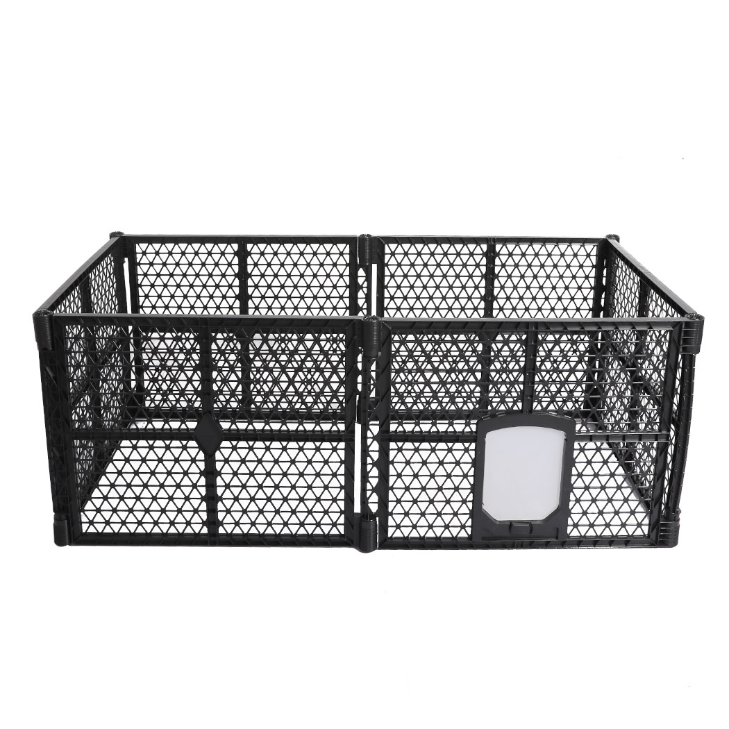 PaWz Pet Playpen Folding Dog Plastic M Medium