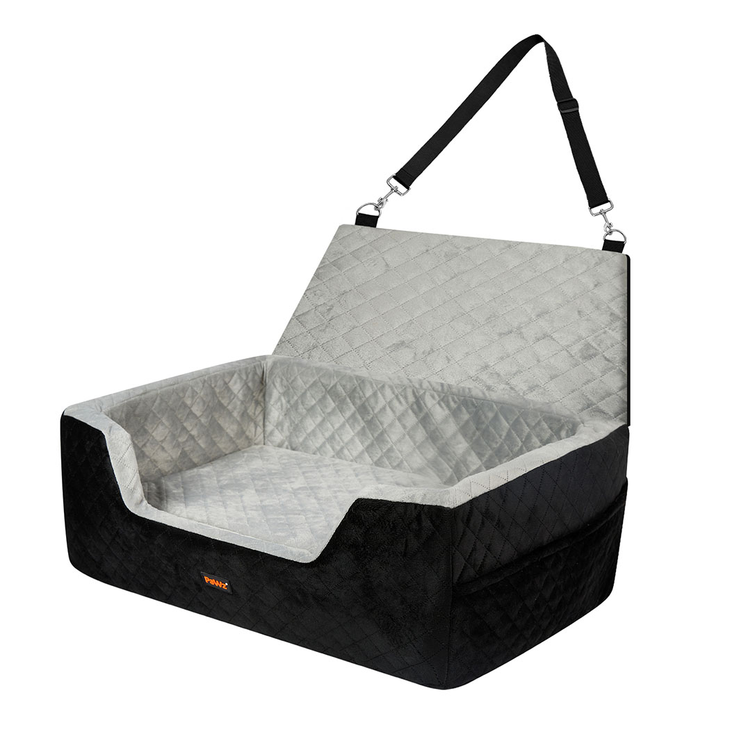 Pawz Dog Car Booster Seat Belt Pet Safe Protector Travel Bed