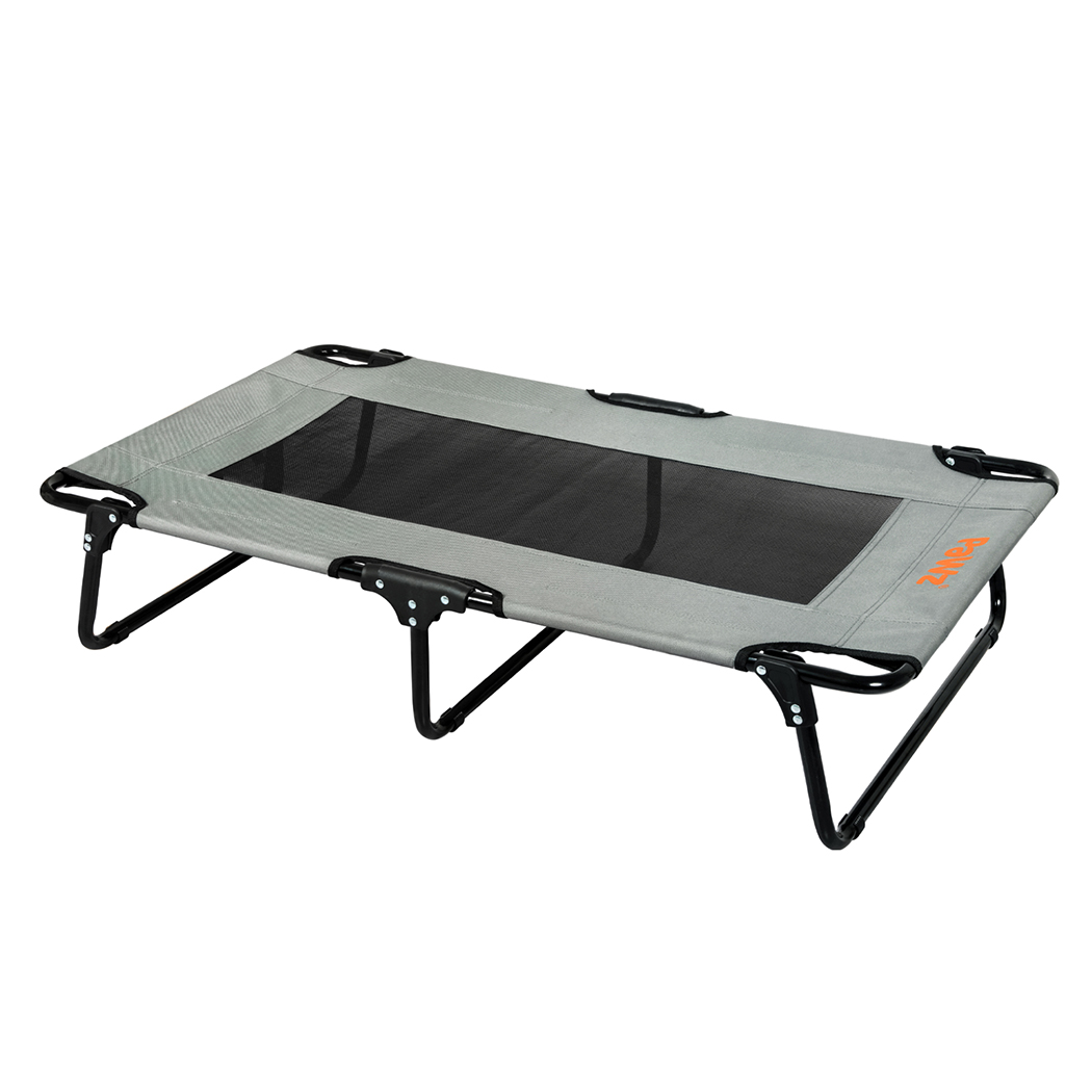 Pawz Pet Elevated Bed Dog Raised Trampoline Foldable Large M Size