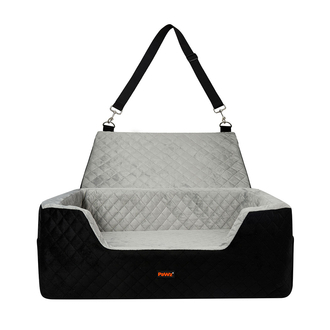 Pawz Dog Car Booster Seat Belt Pet Safe Protector Travel Bed - Image 2