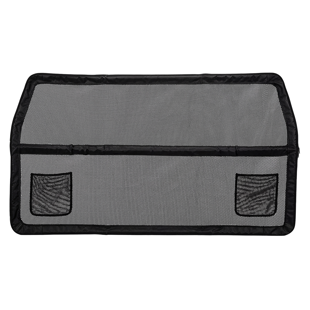 Pawz Dog Car Barrier Guard Back Seat Safety Protector Mesh Net Pet Large Divider - Image 2
