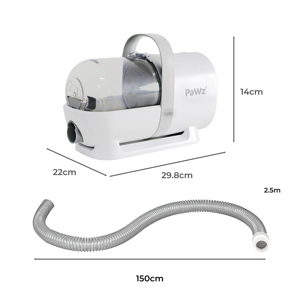PaWz Pet Grooming Kit Vacuum Hair Dryer Remover - Image 3