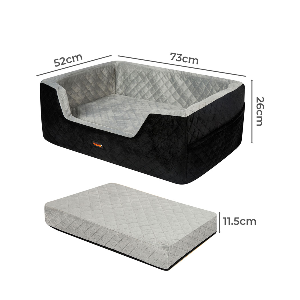 Pawz Dog Car Booster Seat Belt Pet Safe Protector Travel Bed - Image 3