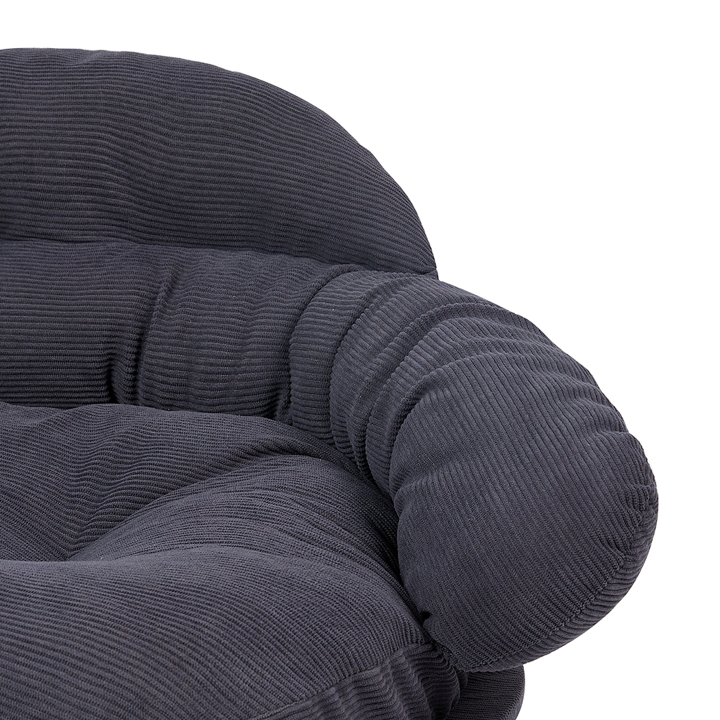 Pawz Elevated Pet Dog Cat Sofa Bed Couch XL Size Grey - Image 4