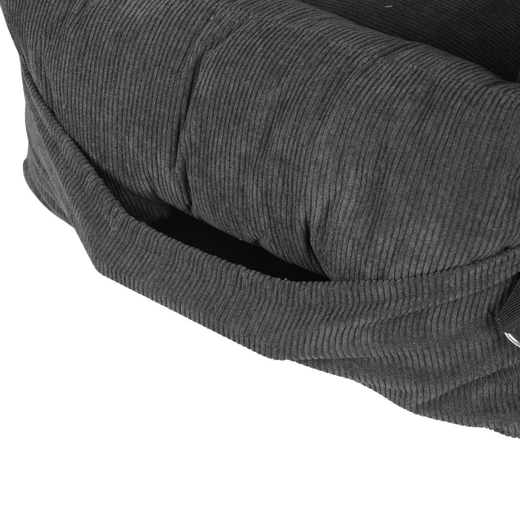 PaWz Pet Car Booster Seat Dog Protector M Grey Medium - Image 6