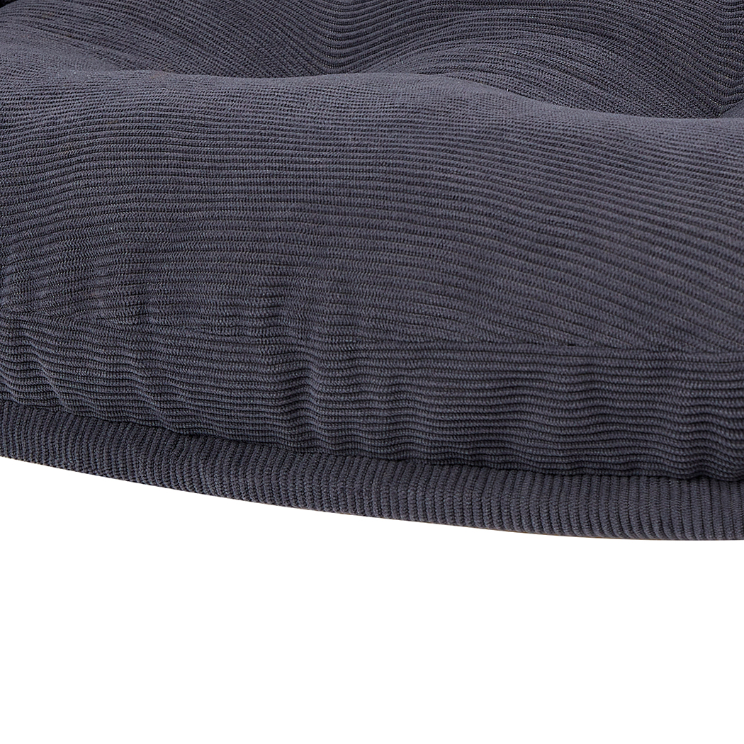 Pawz Elevated Pet Dog Cat Sofa Bed Couch L Size Grey - Image 6