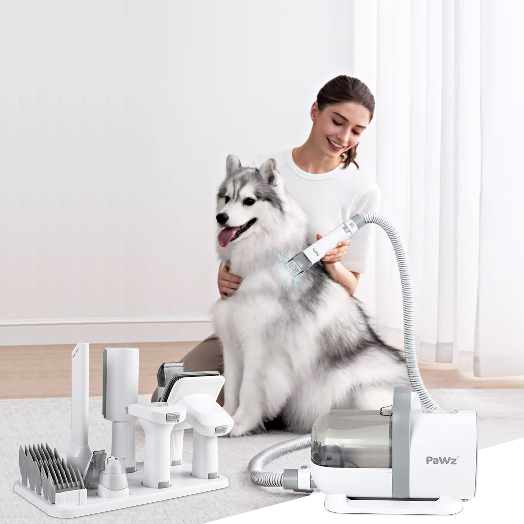 PaWz Pet Grooming Kit Vacuum Hair Dryer Remover - Image 8